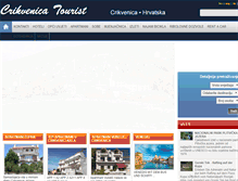 Tablet Screenshot of crikvenica-tourist.hr